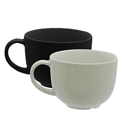 MUG 470ML BLANCO/NEGRO