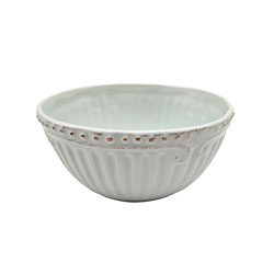 BOWL D15CM ANTIQUE BLANCO