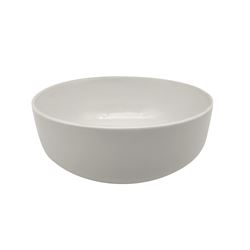 BOWL CERAMICA D15x6CM BORDE RECTO BLANCO