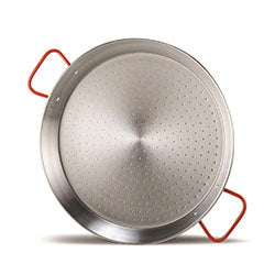 PAELLERA VALENCIANA D40CM ACERO 9 PORC. GARCIMA