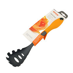 CUCHARA SPAGUETI NYLON M.NARANJA C/SOPORTE ANZO