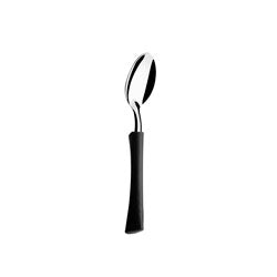 CUCHARA POSTRE MANGO NEGRO INOVA DI SOLLE 17CM