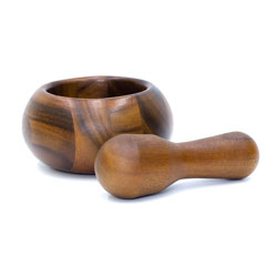 MORTERO BOMBE MADERA D12.5X6.5CM