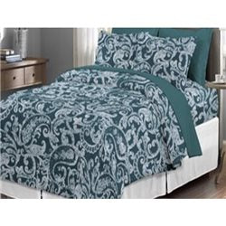 SET ACOLCHADO+FUNDA CLAS KING 218x256CM ESTAMPADO SURTIDO
