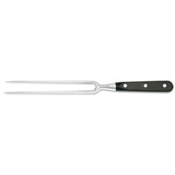 TENEDOR TRINCHAR 16CM C/ PVC MANGO NEGRO FORGE 3 CLAVELES