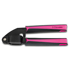 PRENSA AJO 18.5X3.5CM AC. IN. ANTIADHERENTE 3CLAVE