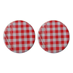 SET X2 TAPAS REP FRASCO CONSERVA CUADRILL. D8.4 CM