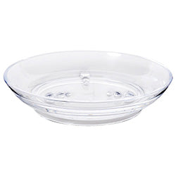 JABONERA D12XH2.5CM ACRILICO TRANSPARENTE