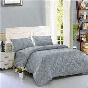JUEGO DE SABANAS CLAS QUEEN ESTAMPADO 160x200+35CM