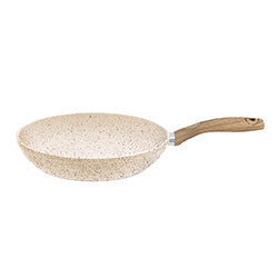 SARTEN ANTIADHERENTE 24X5CM APTO INDUCCION BEIGE