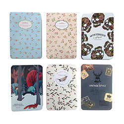 LIBRETA TAPA METAL 10X15CM DISEÑOS SURTIDOS