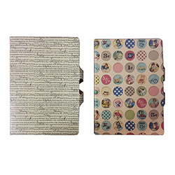 LIBRETA 14X20CM C/ TAPA PU DECO DISEÑOS SURTIDOS