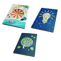 CUADERNO DECO TAPA DURA VISOR 12X18CM