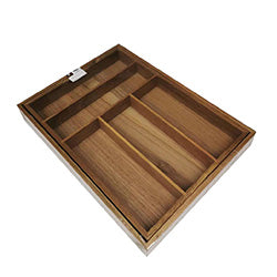 CUBIERTERO EXTENSIBLE 28-45x38x5CM MADERA ACACIA