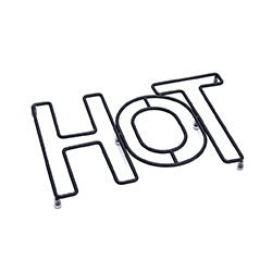 POSA FUENTE "HOT" METAL. L24X16CM