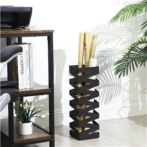 PARAGUERO D15.5/H50CM METAL ZIGZAG COLOR SURTIDO