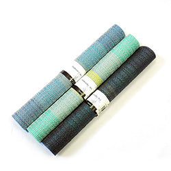 INDIVIDUAL PVC FRANJAS COLORES SURTIDOS. 45X30CM