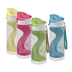BOTELLA HIDRATACION 650ML PLASTICO COLORES SURT