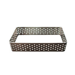 MOLDE RECTANGULAR ACERO 10x5.5x2CM ESPESOR 1MM