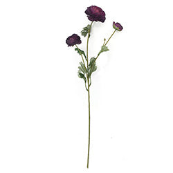 RAMO PEONIAS 65CM PURPURA