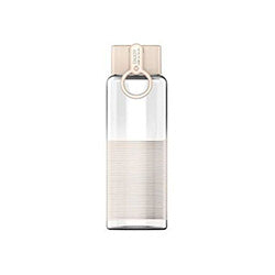 BOTELLA VIDRIO 350ML "LUCKY" BEIGE