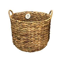 CESTO TEJIDO 34X26CM TRENZA NATURAL