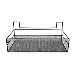 ORGANIZADOR COLGANTE ACERO 36x14.5x14.5CM NEGRO