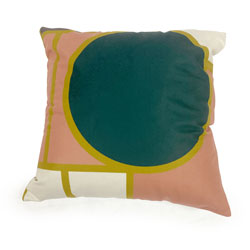 ALMOHADON 40x40CM 420G CIRCULO PETROLEO