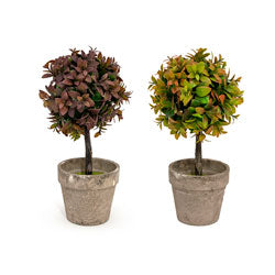 MACETA D7x27CM ARBOL ARTIFICIAL