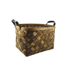 CESTO BAMBOO C/ASAS 28x23x20CM NATURAL