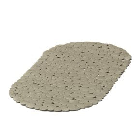 ALFOMBRA BAÑO PVC 35x69CM BEIGE