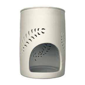 HORNITO DIFUSOR 11.5x8CM PLUMAS BLANCO