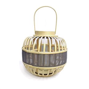 FANAL FIBRAS 28x28x26CM NATURAL/NEGRO