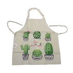 DELANTAL ALGODON/LINO 72X56CM TUNAS DISEÑO SURTIDO