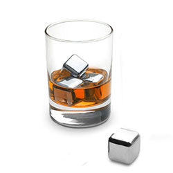 SET X4 CUBOS ACERO INOXIDABLE PARA BEBIDAS