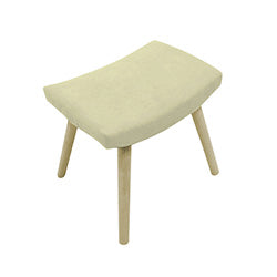 POSAPIE/BANQUETA DANESA H40X43X63.5CM BEIGE