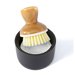 DISPENSADOR DE JABON BLANCO C/CEPILLO FULL CIRCLE