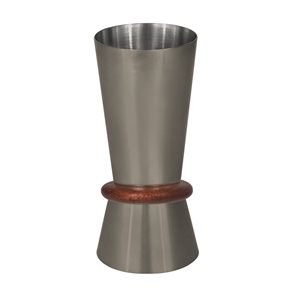 VASO MEDIDOR DE COCTELERIA EXT. NEGRO MATE 30/60ML