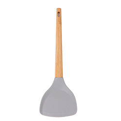 ESPATULA SILICONA GRIS MANGO BAMBOO 33X9.2CM