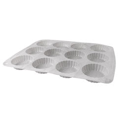MOLDE MUFFIN X12 SILICONA MARBLE 36X26.5X2CM