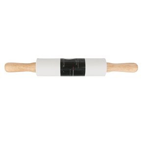 PALOTE 38CMS MADERA Y SILICONA BLANCO
