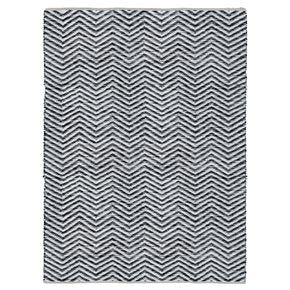 ALFOMBRA ONDAS 244x305CM BLANCO/NEGRO