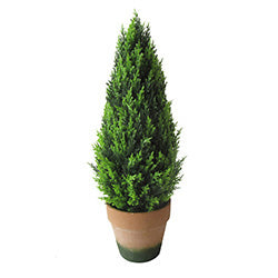 ARBOL THUJA ARTIFICIAL GRANDE C/ MACETA. D20XD55CM