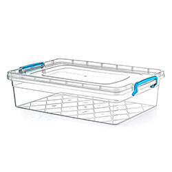 RECIPIENTE RECTANGULAR PLASTICO 13L 32X48X11CM