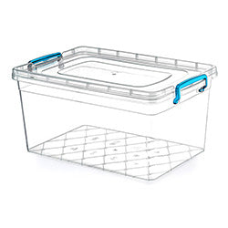 RECIPIENTE RECTANGULAR PLASTICO 20L 32X48X20CM