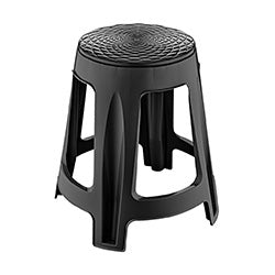 BANCO C/ ASIENTO GIRATORIO 360° SURTIDO. 28x44x46CM