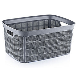 CESTO C/ASAS PLASTICO 10L 34x24x15CM SURTIDO