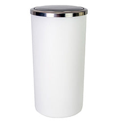 PAPELERA LENOX PLASTICO 35L 30X56CM BLANCO