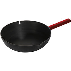 WOK ALUMINIO ANTIAD INDUCCION 4L NEGRO. 28x8CM