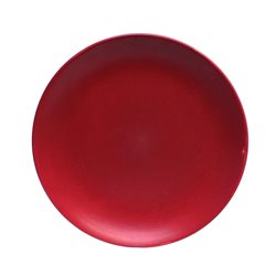 PLATO DE MESA TOULOUSE ROJO 27CM